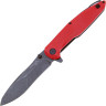 Нож складной MR BLADE CONVAIR Gen.2 (Black Stonewash, G10 Red) MB650-BSW